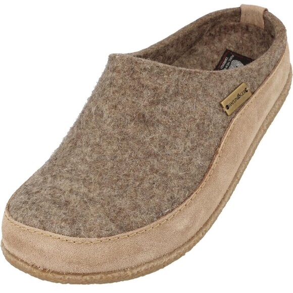 HAFLINGER Men's Blizzard Skane Clog EURO-40 US-9 EARTH - Picture 1 of 11